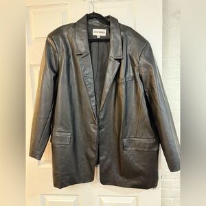 Steve Madden Black Leather Jacket